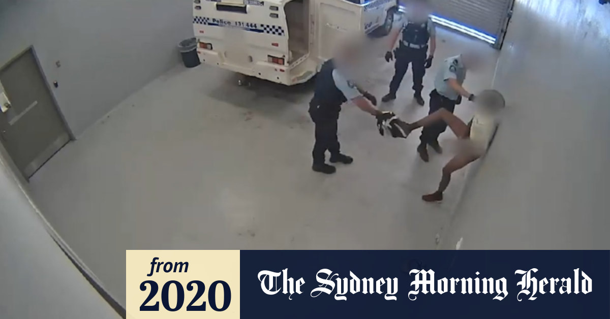 Video CCTV 16 yearold illegally strip searched(01)